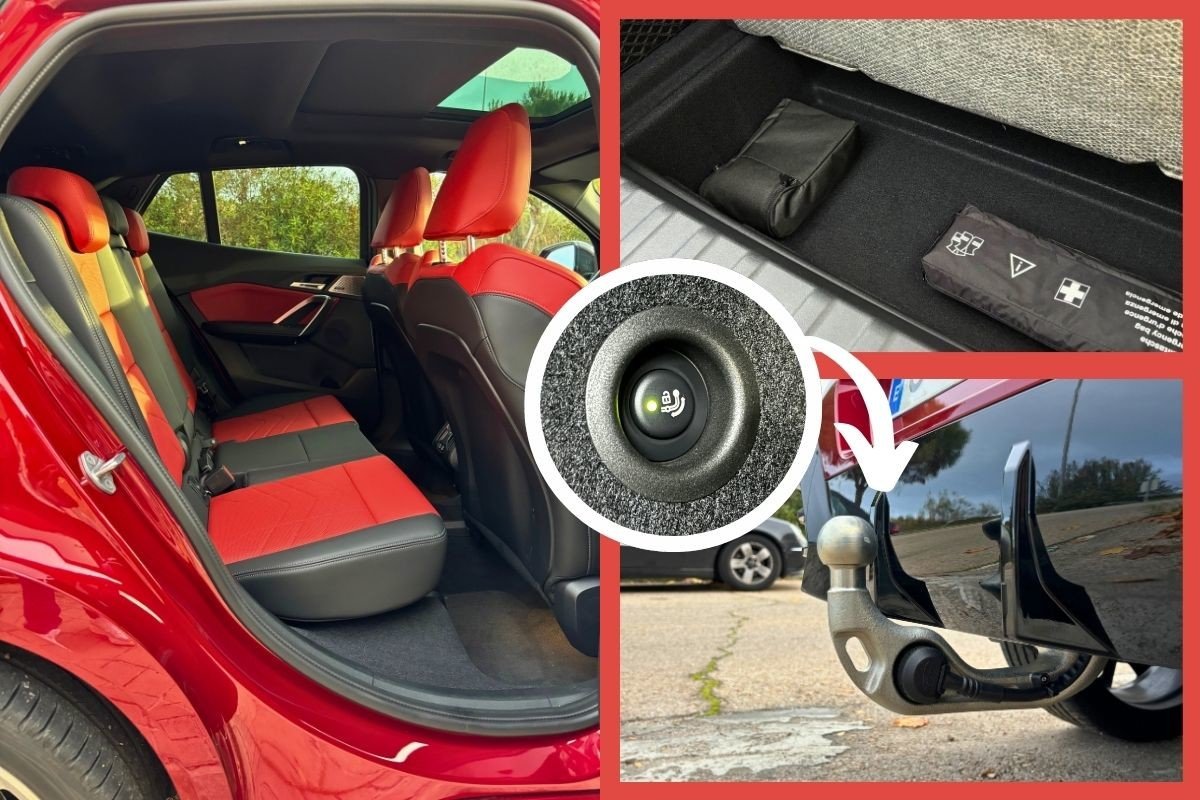 Plazas traseras BMW X2