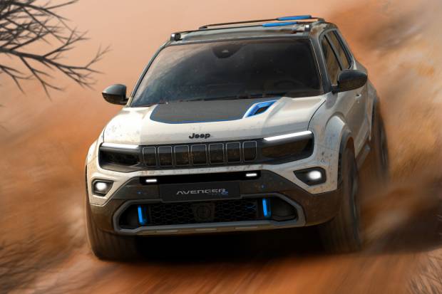Jeep Avenger 4x4 Concept: avanzando cómo será la versión con tracción total
