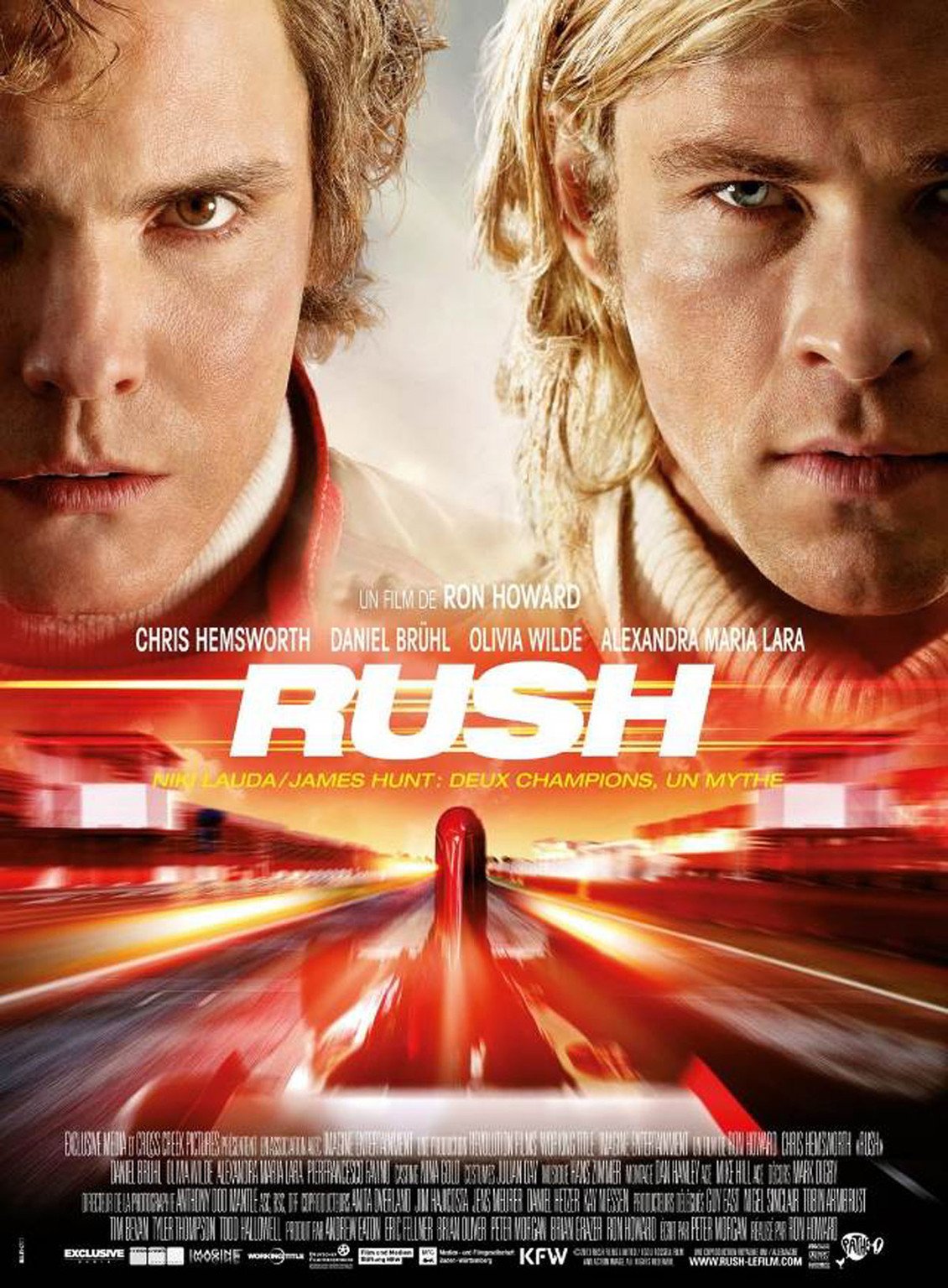 Fórmula 1 2013: Rush, Niki Lauda y James Hunt en el cine