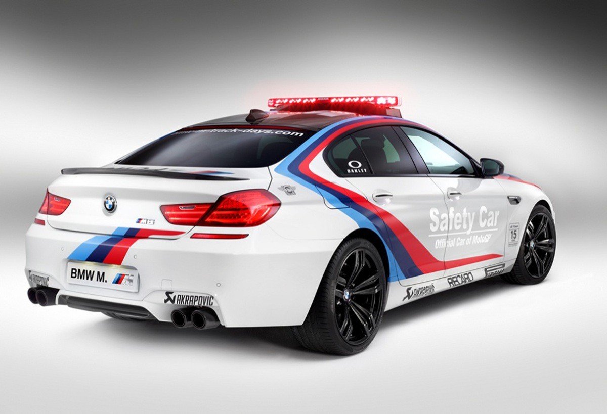 BMW M6 Gran Coupé, Safety Car oficial de MotoGP
