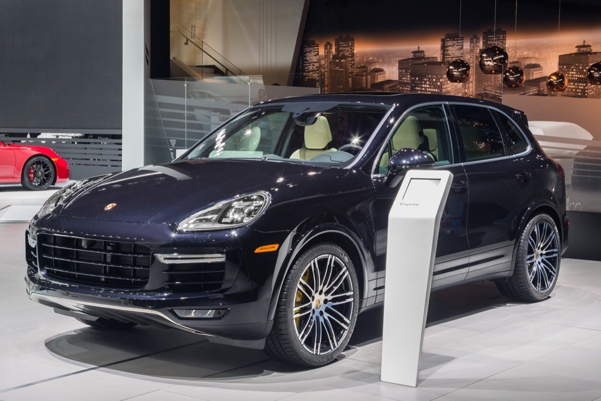 Porsche en el Salón de Detroit 2015,  911 Targa 4 GTS y Cayenne Turbo S