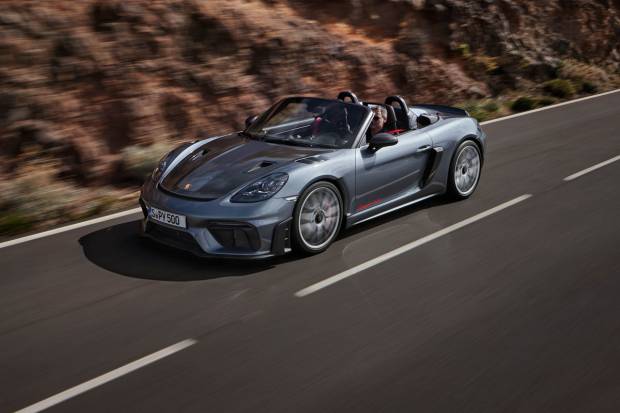 Nuevo Porsche 718 Spyder RS: 500 CV a cielo descubierto