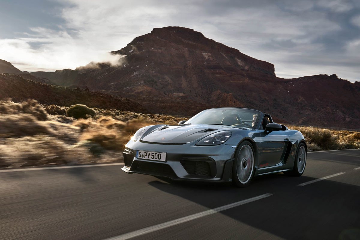 Nuevo Porsche 718 Spyder RS: 500 CV a cielo descubierto
