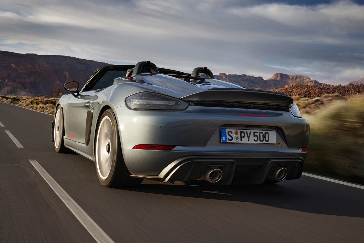 Nuevo Porsche 718 Spyder RS: 500 CV a cielo descubierto