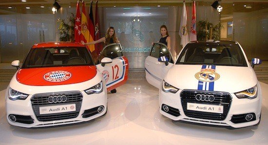 Audi A1 edición Real Madrid y Bayern Munich