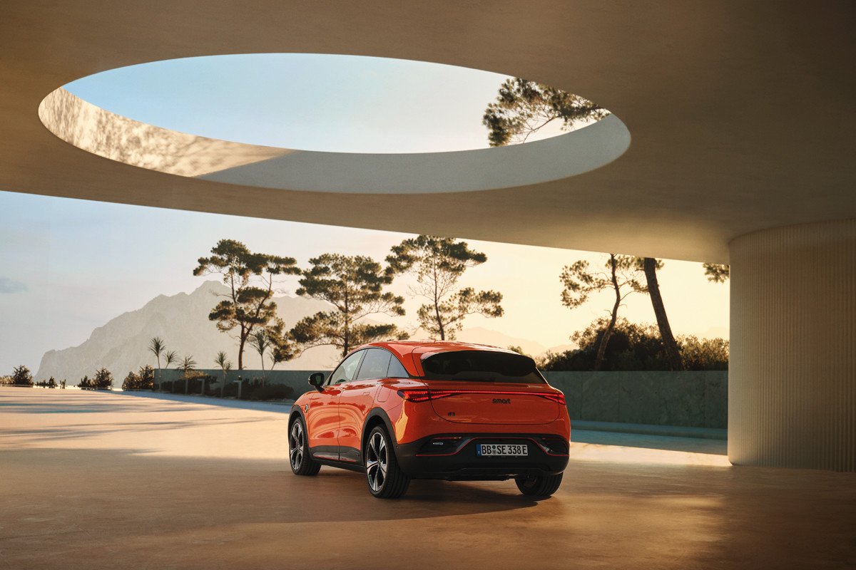 Nuevo smart #3: un SUV eléctrico mediano que se aleja de los orígenes de la marca