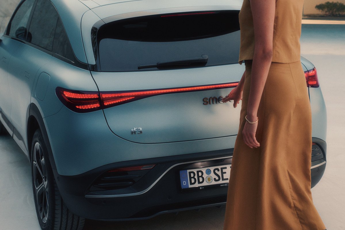 Nuevo smart #3: un SUV eléctrico mediano que se aleja de los orígenes de la marca