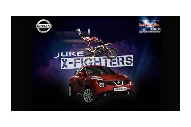 Nissan Juke coche oficial del Red Bull X-Fighters