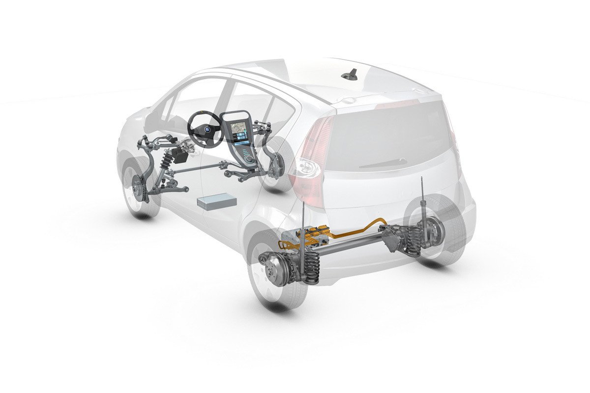 ZF fabrica un coche urbano