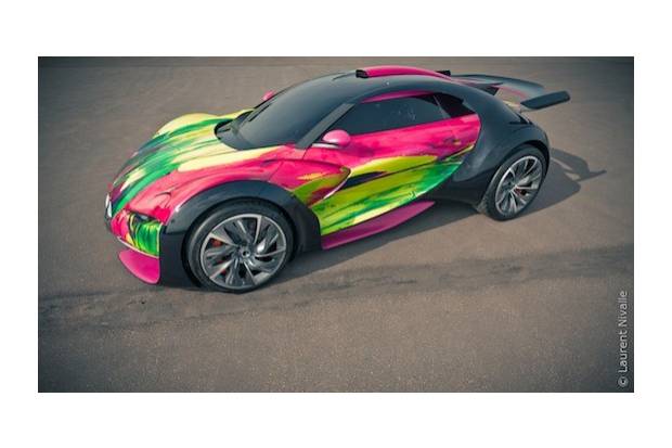 Versión ArtCar del prototipo Citroën Survolt