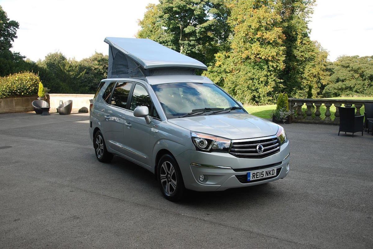 El Ssangyong Rodius convertido en camper