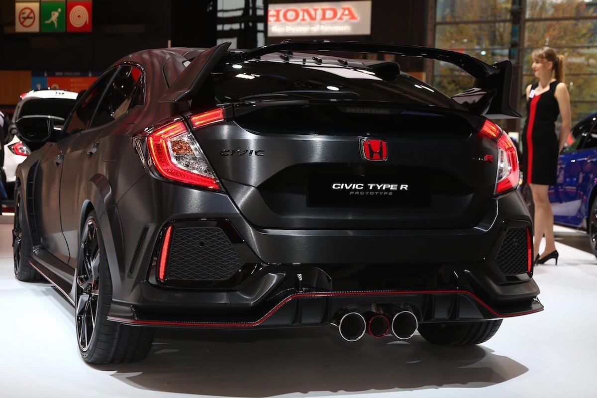 Avance del Honda Civic Type R de 2017 en París