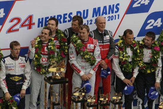 Audi vence un Le Mans para la historia