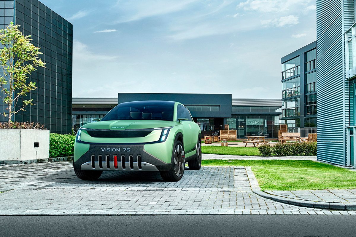 Nuevo Skoda VISION 7S, así es el nuevo lenguaje de diseño de la marca