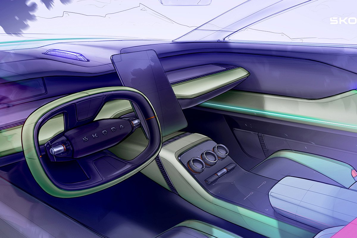 Nuevo Skoda VISION 7S, así es el nuevo lenguaje de diseño de la marca