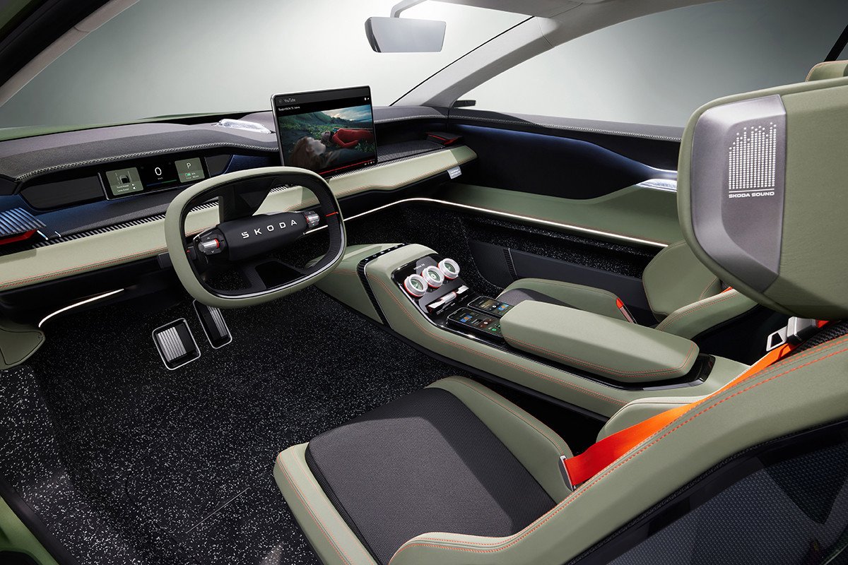 Nuevo Skoda VISION 7S, así es el nuevo lenguaje de diseño de la marca