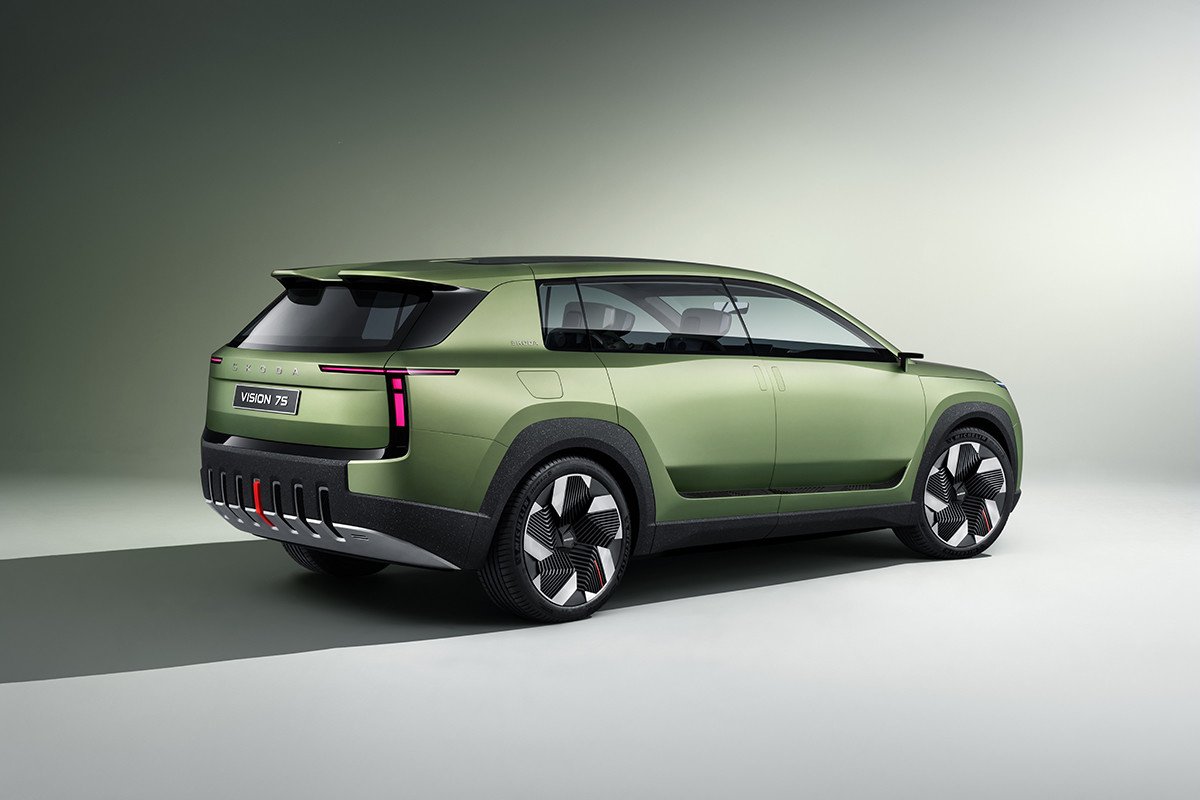 Nuevo Skoda VISION 7S, así es el nuevo lenguaje de diseño de la marca