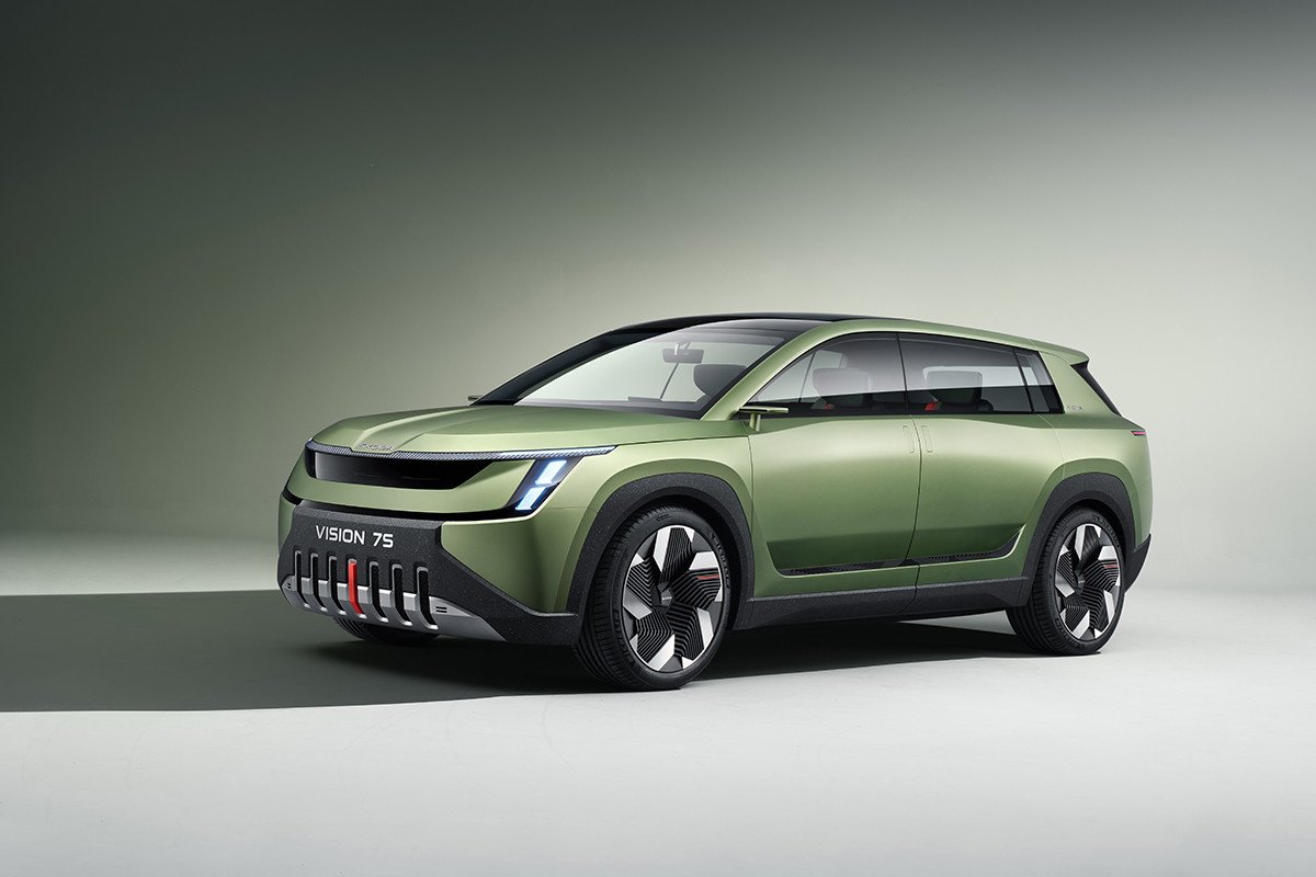 Nuevo Skoda VISION 7S, así es el nuevo lenguaje de diseño de la marca