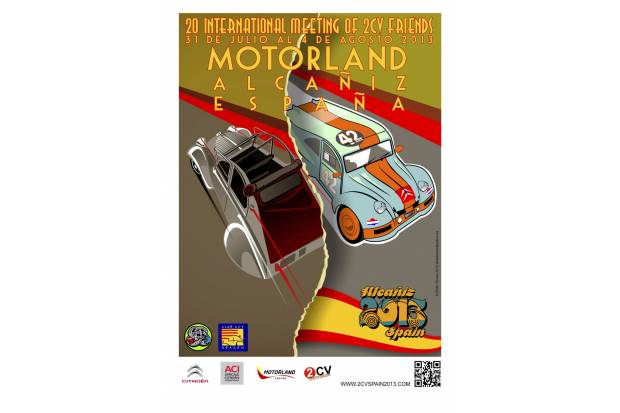 Encuentro Mundial de amigos del Citroën 2CV, por primera vez en España