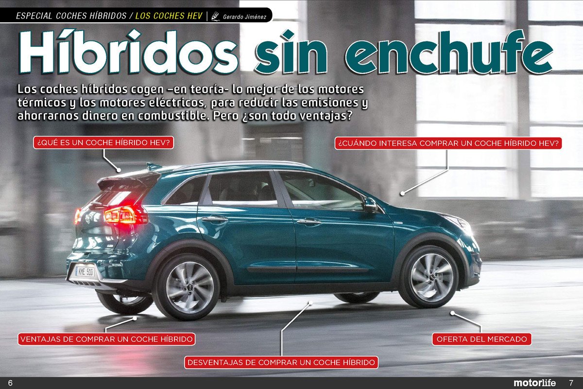 Ya está disponible en nª93 de Motorlife Magazine: Coches Híbridos, cuál comprar