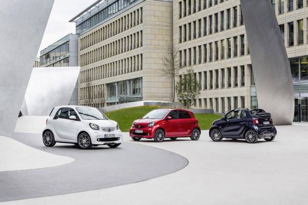 Así son los smart fortwo y forfour más potentes de la historia