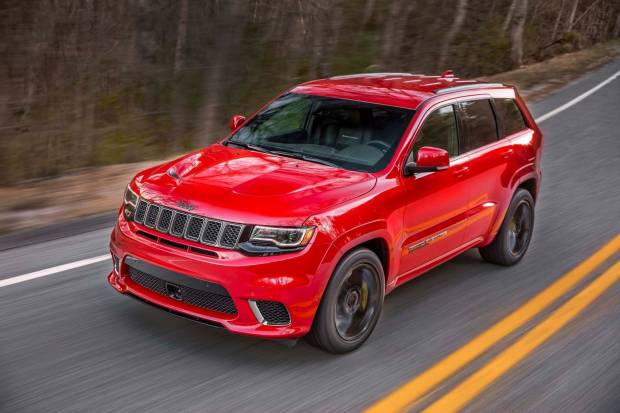 Jeep Grand Cherokee Trackhawk: motor V8 y más de 700 CV para un SUV muy bestia