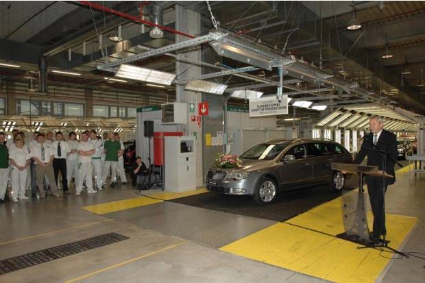 Skoda inicia la producción en serie del Superb Combi