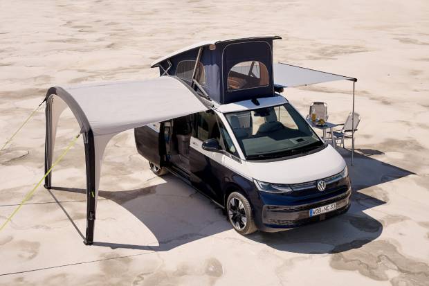 Nueva Volkswagen California: Libertad máxima para escapadas con motor híbrido enchufable