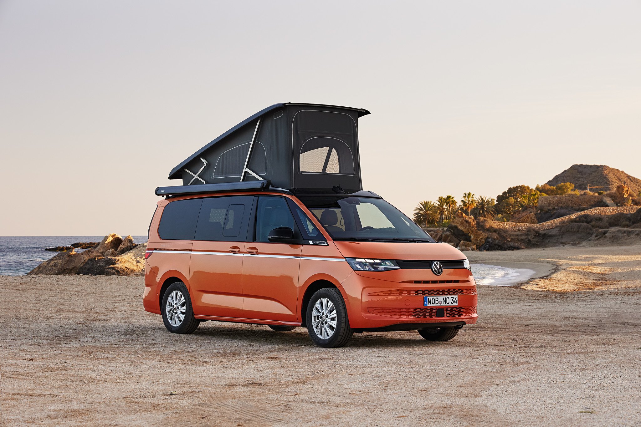 Nueva Volkswagen California: Libertad máxima para escapadas con motor híbrido enchufable