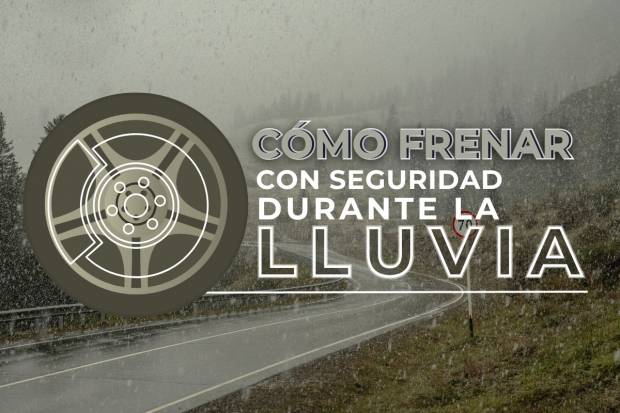 Cómo frenar con seguridad durante la lluvia