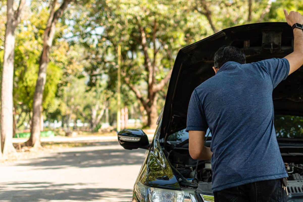 sin batería en un coche eléctrico