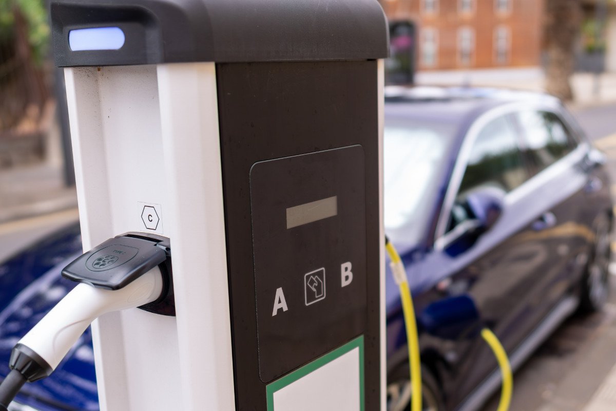 sin batería en un coche eléctrico