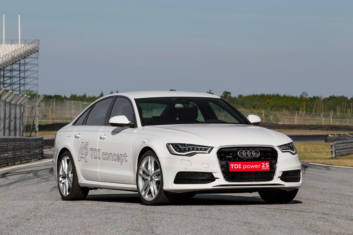 Audi A6 TDI Concept: biturbo y eléctrico