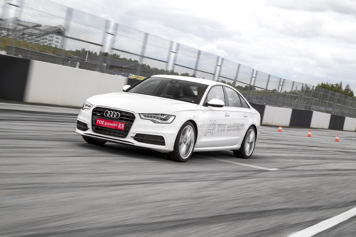 Audi A6 TDI Concept: biturbo y eléctrico