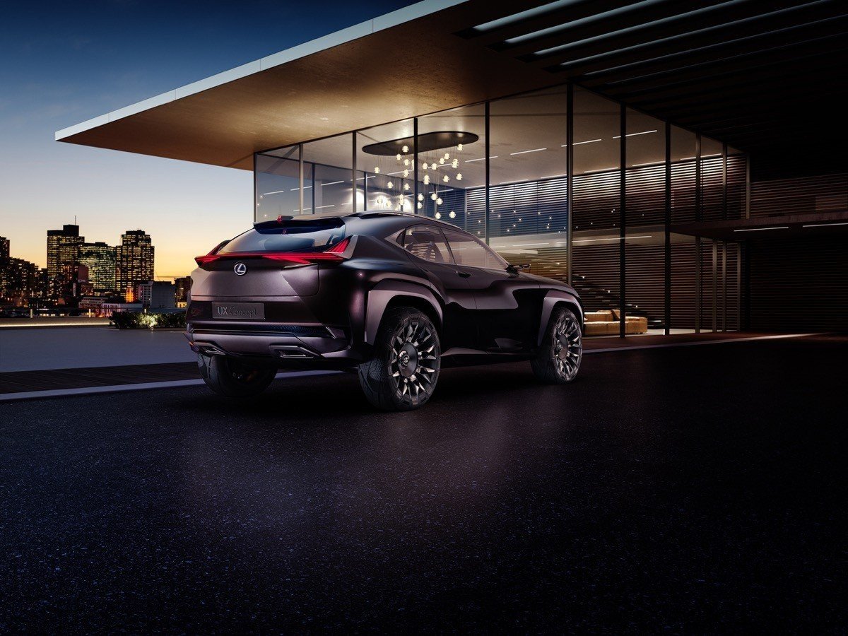 Lexus UX Concept: SUV, híbrido, compacto y premium