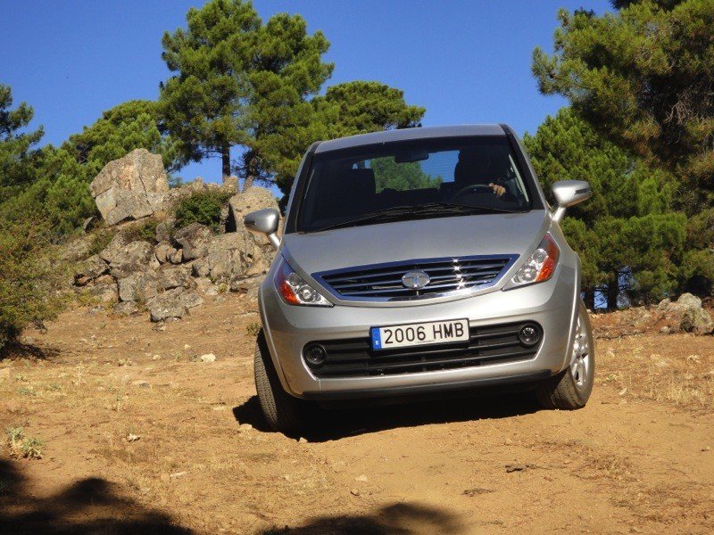 Prueba: Tata Aria, el monovolumen con aspiraciones de SUV