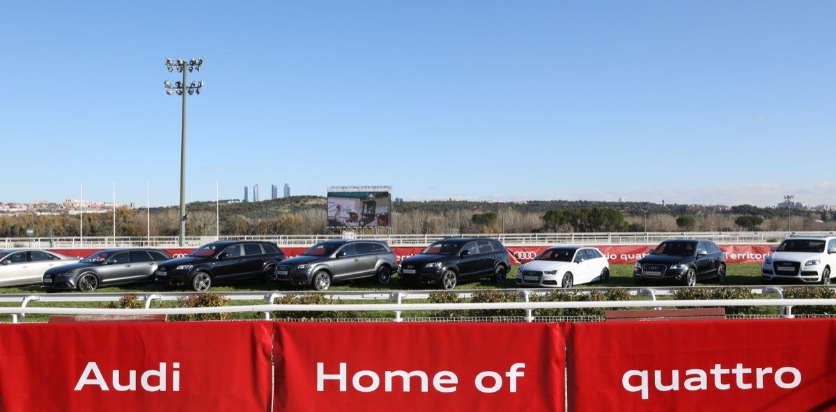 Audi entrega los nuevos coches al Real Madrid para la temporada 2013/14