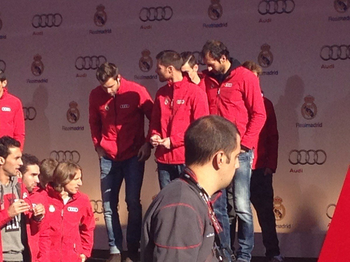 Audi entrega los nuevos coches al Real Madrid para la temporada 2013/14
