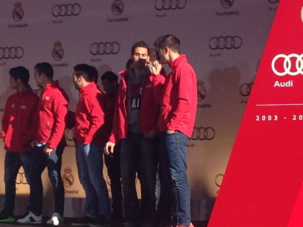 Audi entrega los nuevos coches al Real Madrid para la temporada 2013/14