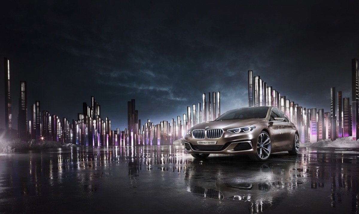 BMW Concept Compact Sedan, rival para el Audi A4 Sedan y el Mercedes CLA