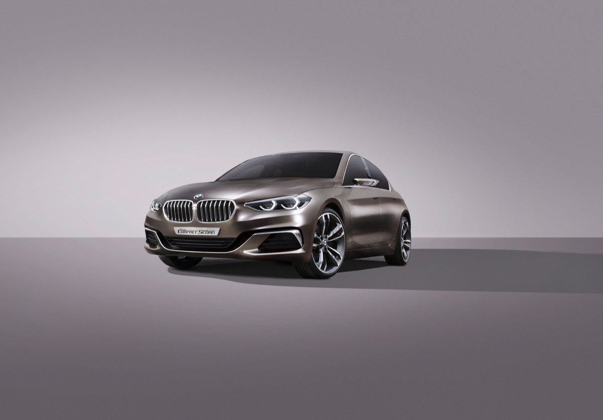 BMW Concept Compact Sedan, rival para el Audi A4 Sedan y el Mercedes CLA