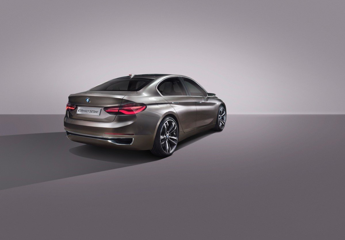 BMW Concept Compact Sedan, rival para el Audi A4 Sedan y el Mercedes CLA