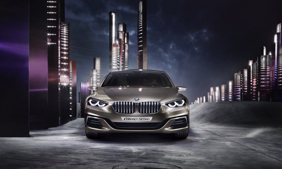 BMW Concept Compact Sedan, rival para el Audi A4 Sedan y el Mercedes CLA