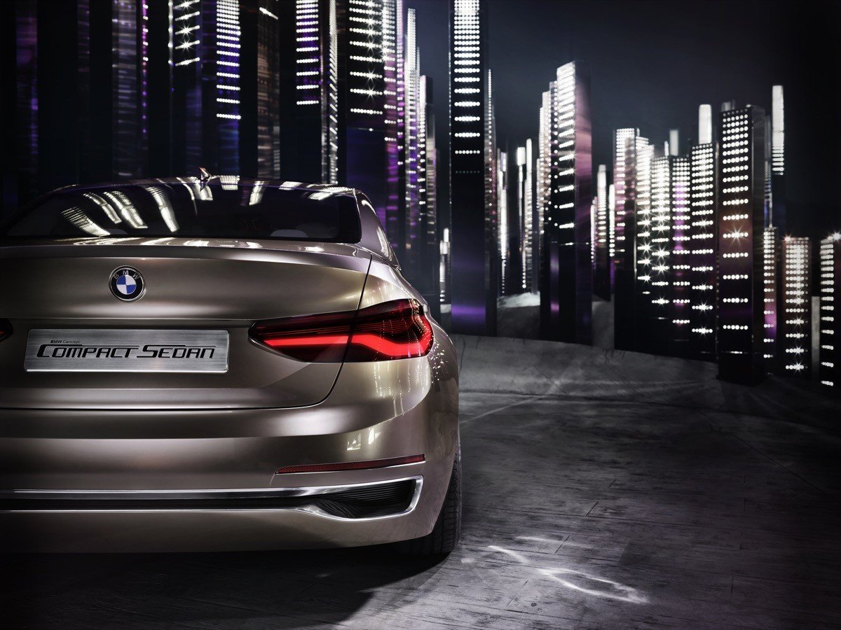 BMW Concept Compact Sedan, rival para el Audi A4 Sedan y el Mercedes CLA