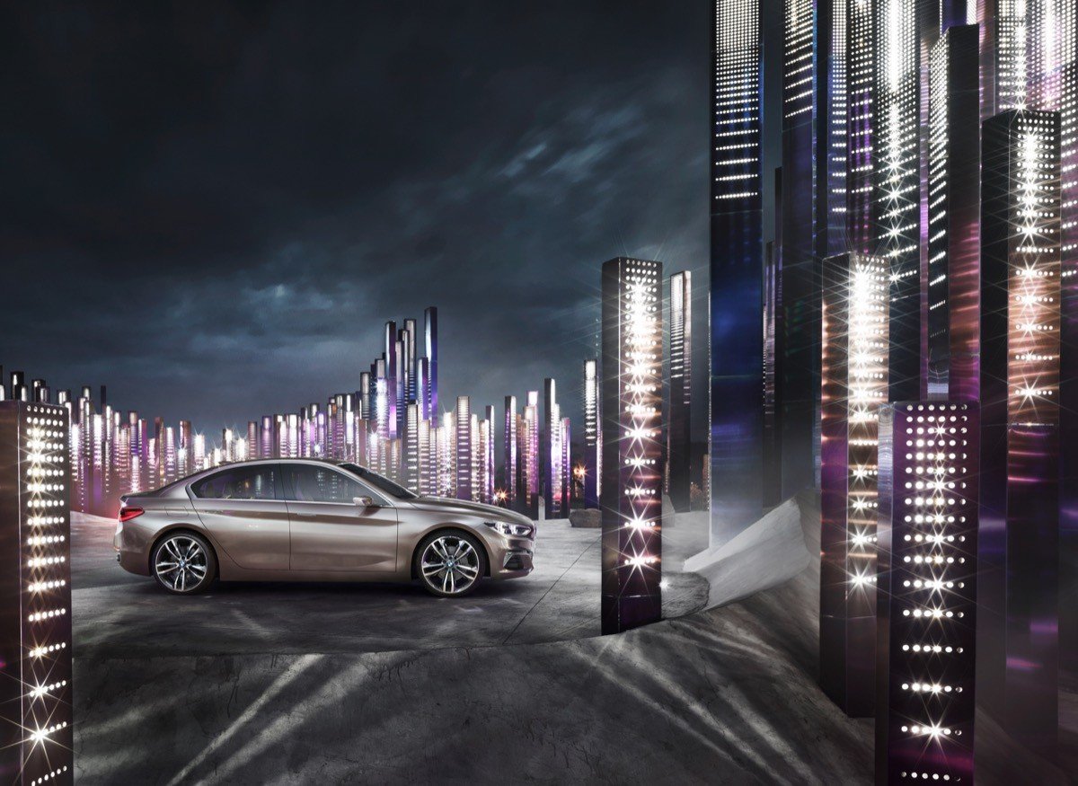 BMW Concept Compact Sedan, rival para el Audi A4 Sedan y el Mercedes CLA