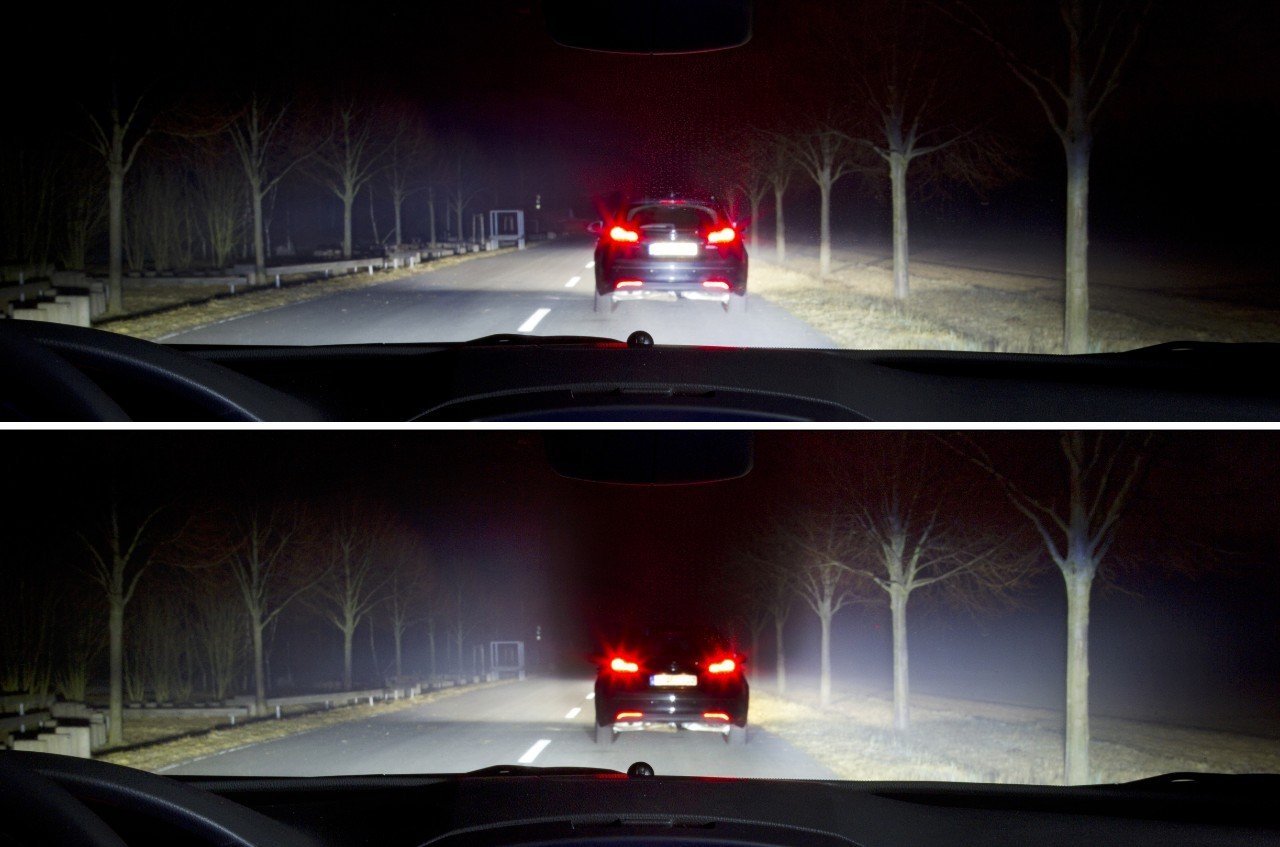 Opel desarrolla faros que iluminan donde miras