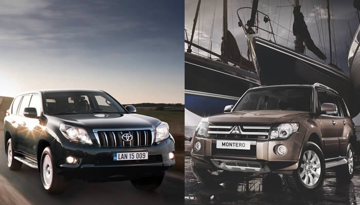 Mitsubishi Montero vs Toyota Land Cruiser: ¿cuál es más barato? 