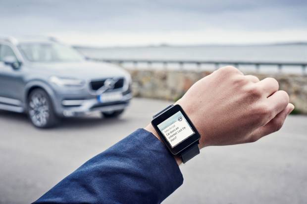 Controla tu Volvo desde el Apple Watch