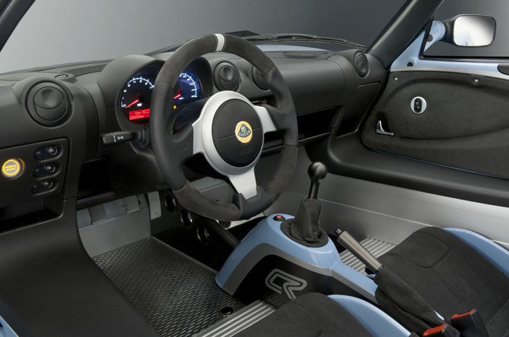 Lotus Elise Club Racer, deportivo y colorido
