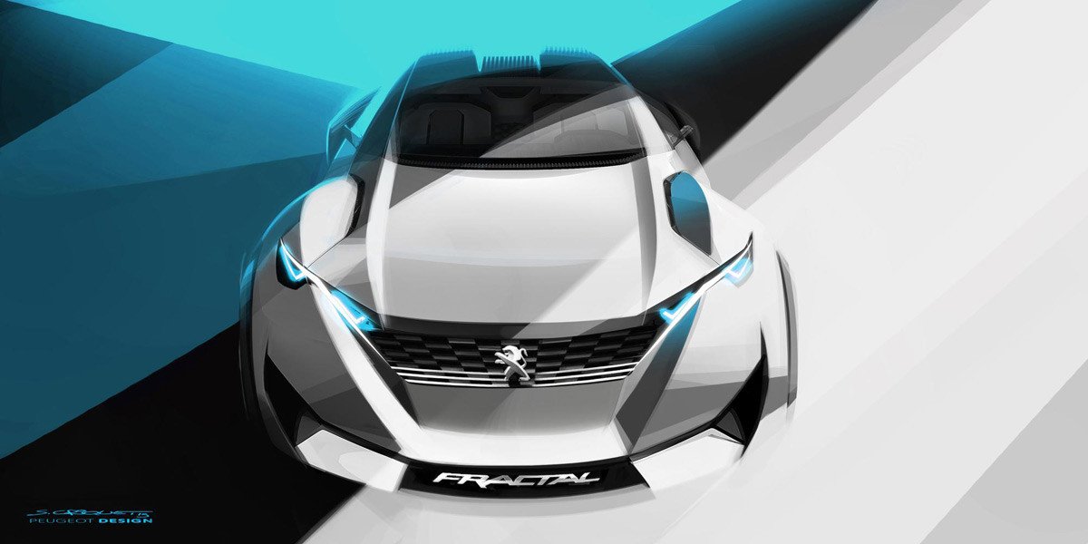 Peugeot Fractal, un estudio de sonido 